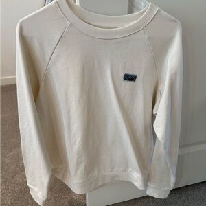 Patagonia White Organic Cotton Crewneck
